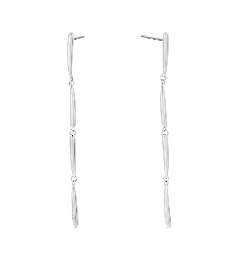 Calvin Klein Dlouhé ocelové náušnice Elongated Drops 35000994 - Náušnice Bez kamínků