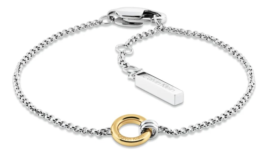 Calvin Klein Bicolor náramek z&nbsp;oceli Duality 35000955 - Náramky Řetízkové náramky