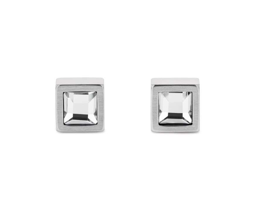 Calvin Klein Elegantní ocelové náušnice Essential Links 35100075 - Náušnice Pecky