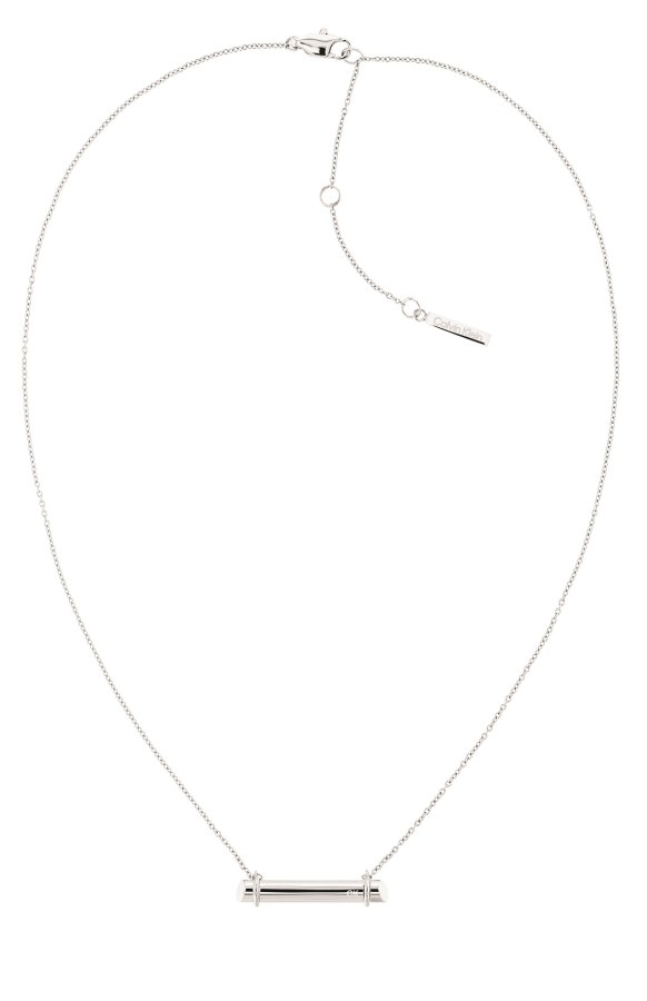 Calvin Klein Elegantní ocelový náhrdelník Elongated Linear 35000013 - Náhrdelníky
