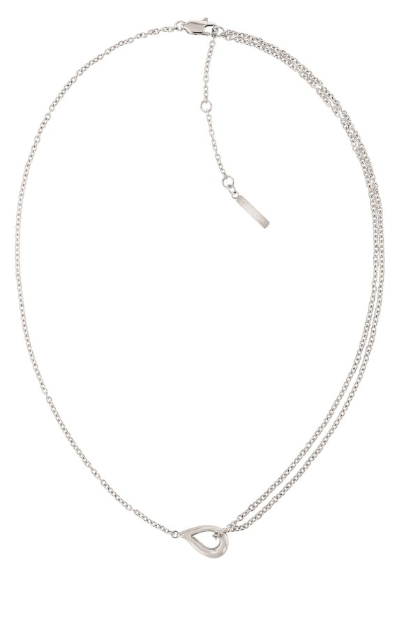 Calvin Klein Elegantní ocelový náhrdelník Sculptured Drops 35000080 - Náhrdelníky
