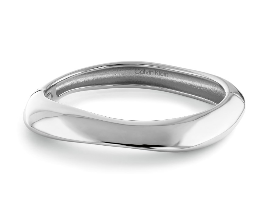 Calvin Klein Elegantní ocelový náramek pro ženy Sculpted 35000817 - Náramky Pevné náramky