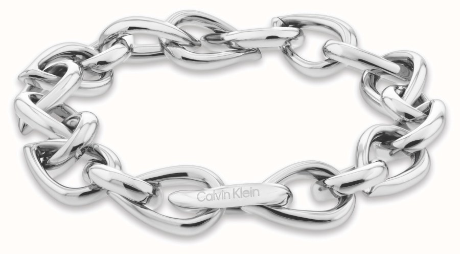 Calvin Klein Luxusní náramek Sculptured Drops 35000913 - Náramky Náramky se symboly
