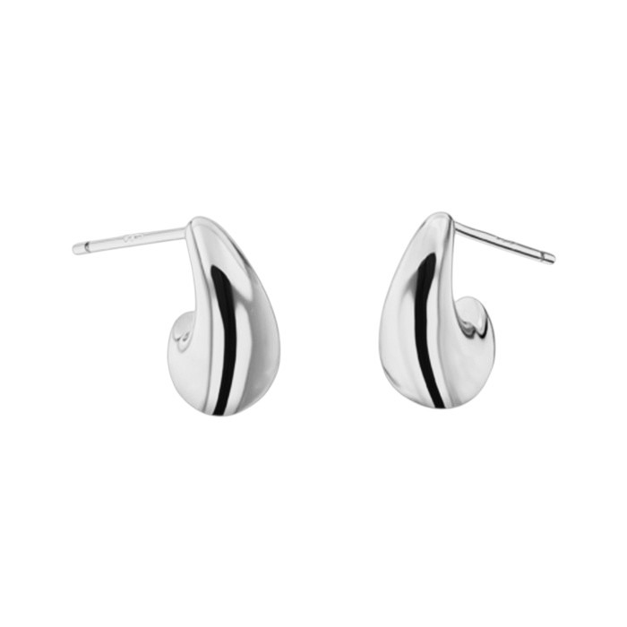 Calvin Klein Luxusní stříbrné náušnice Teardrop 35000709 - Náušnice Bez kamínků