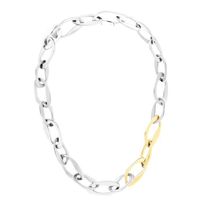 Calvin Klein Masivní bicolor náhrdelník z&nbsp;oceli Harmonious Connection 35000802 - Náhrdelníky Náhrdelníky s&nbsp;kameny