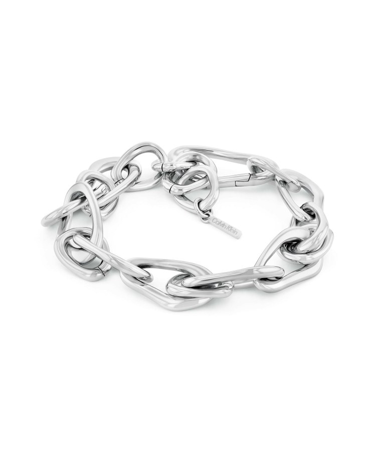 Calvin Klein Moderní dámský náramek z oceli Statement Links 35000747 Calvin Klein Moderní dámský náramek z oceli Statement Links 35000747 - Náramky Řetízkové náramky