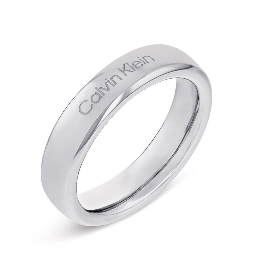 Calvin Klein Minimalistický ocelový prsten Pure Silhouettes 35000513 52 mm - Prsteny Prsteny bez kamínku