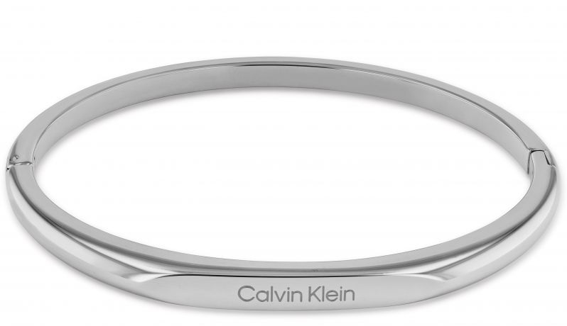 Calvin Klein Minimalistický pevný náramek z oceli 35000045 - Náramky Pevné náramky