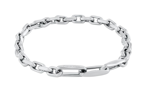 Calvin Klein Moderní pánský náramek z oceli Aspire 35100050 Calvin Klein Moderní pánský náramek z oceli Aspire 35100050 - Náramky Řetízkové náramky