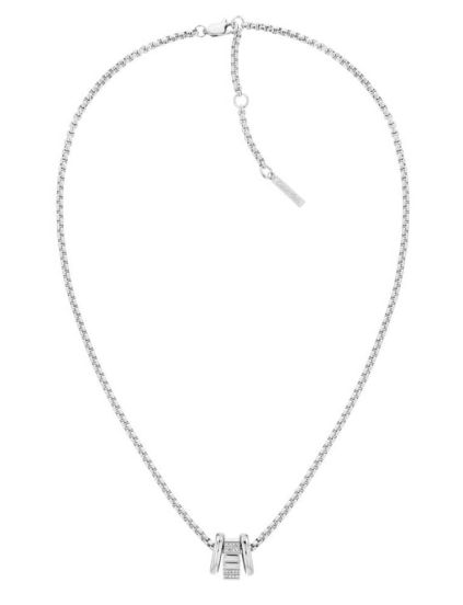Calvin Klein Moderní náhrdelník z oceli s krystaly 35000364 - Náhrdelníky