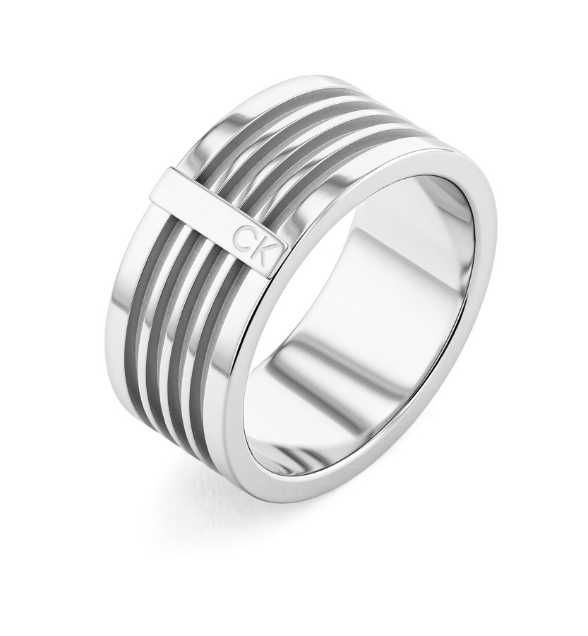 Calvin Klein Moderní ocelový prsten pro muže Minimal 35000317 60 mm - Prsteny Prsteny bez kamínku