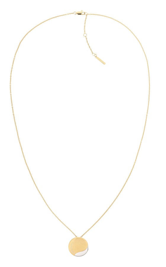 Calvin Klein Módní dlouhý pozlacený náhrdelník Minimal 35000149 - Náhrdelníky