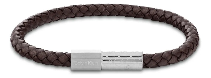 Calvin Klein Módní kožený náramek Industrial Facets 35100089 - Náramky Kožené náramky