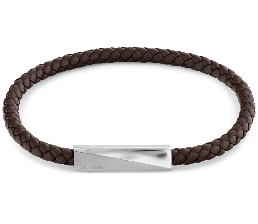 Calvin Klein Nadčasový kožený náramek pro muže Iconic Id 35100064 Calvin Klein Nadčasový kožený náramek pro muže Iconic Id 35100064 - Náramky Kožené náramky
