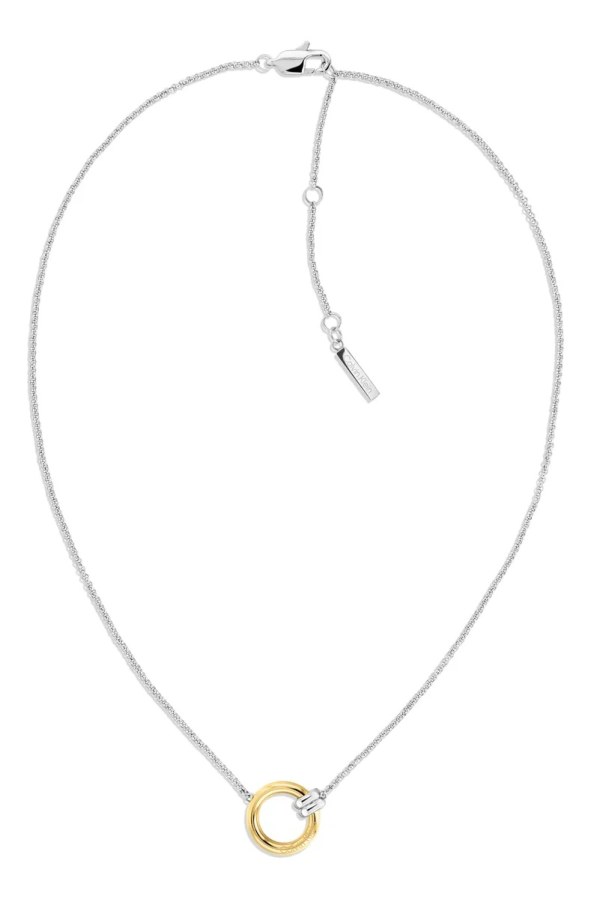 Calvin Klein Okouzlující bicolor náhrdelník Duality 35000925