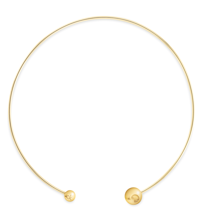 Calvin Klein Originální otevřený náhrdelník Sculptural Bubbles 35000785 - Náhrdelníky