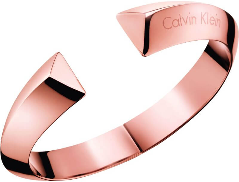Calvin Klein Otevřený ocelový náramek Shape KJ4TPD10010 5,4 x 4,3 cm - XS - Náramky Pevné náramky