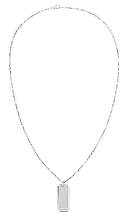 Calvin Klein Pánský náhrdelník z oceli Iconic Id 35000051