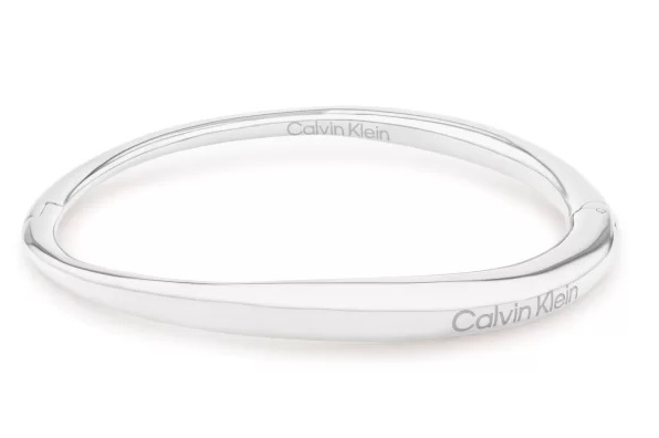 Calvin Klein Pevný dámský náramek z oceli Elongated Drops 35000349 - Náramky Pevné náramky