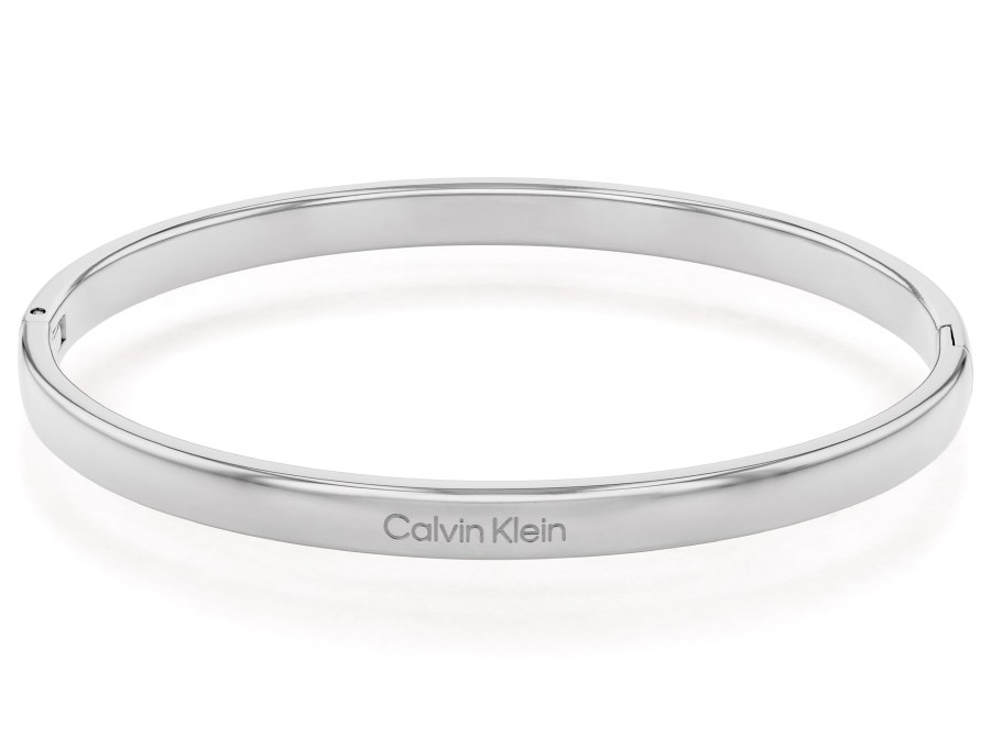 Calvin Klein Pevný ocelový náramek Pure Silhouettes 35000563 - Náramky Pevné náramky