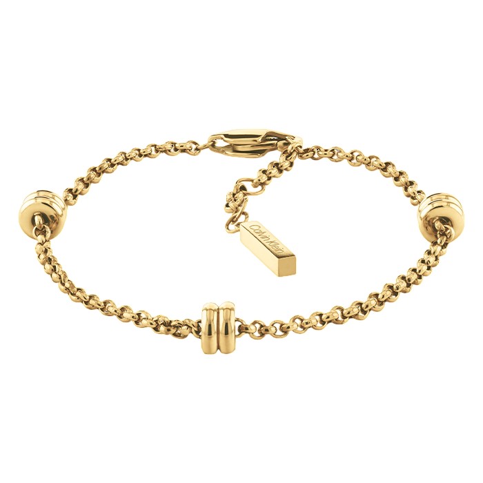 Calvin Klein Pozlacený dámský náramek Duality 35000957
