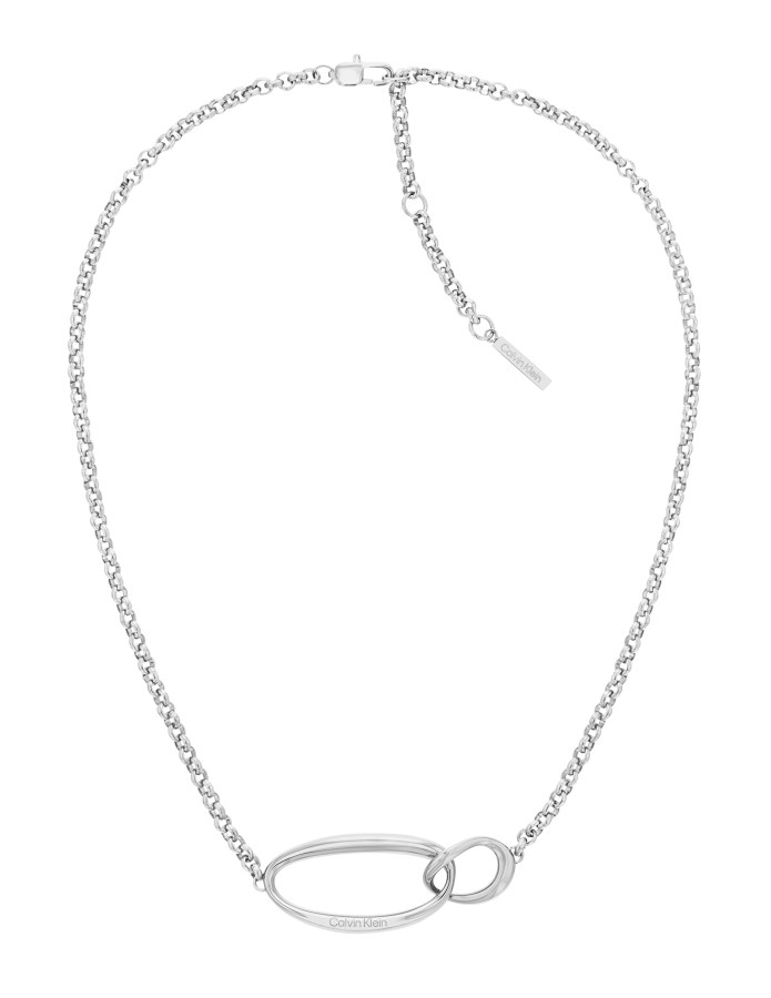 Calvin Klein Půvabný ocelový náhrdelník Sculptural 35000353 - Náhrdelníky