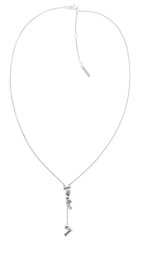 Calvin Klein Půvabný ocelový náhrdelník s krystaly 35000231 - Náhrdelníky