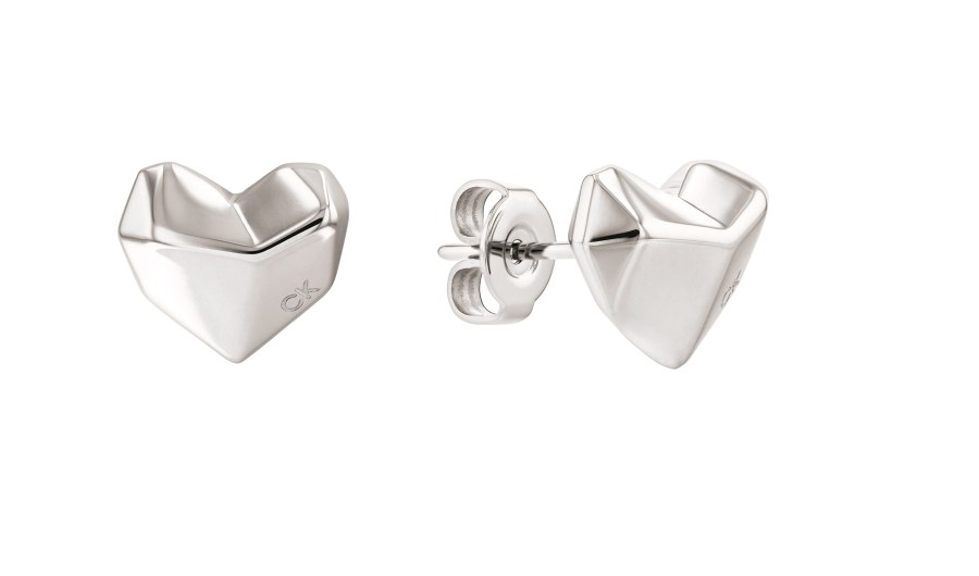 Calvin Klein Romantické ocelové náušnice se srdíčkem In Love 35000041 - Náušnice Pecky
