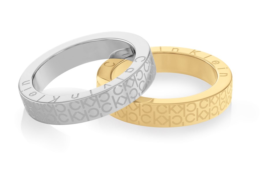 Calvin Klein Slušivá souprava ocelových prstenů Iconic for Her 35000444 54 mm - Sety šperků Soupravy šperků