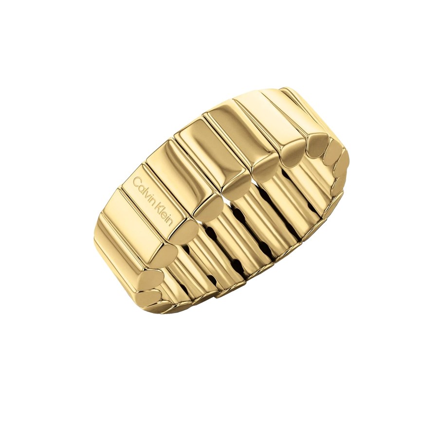 Calvin Klein Stylový dámský prsten Modern Repetition 35000963 54 mm