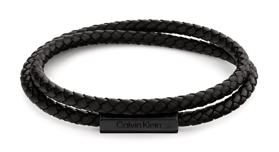 Calvin Klein Stylový pánský kožený náramek 35000209 - Náramky Kožené náramky