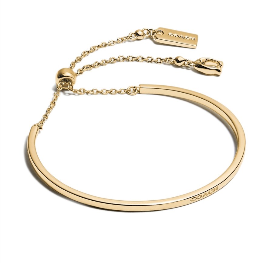 Coach Elegantní pozlacený náramek pro ženy 37440610GLD710 - Náramky Řetízkové náramky