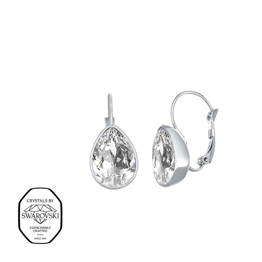 CRYSTalp Nádherné visací náušnice s&nbsp;krystalem Swarovski Sundrop 42271.CRY.E - Náušnice Visací náušnice