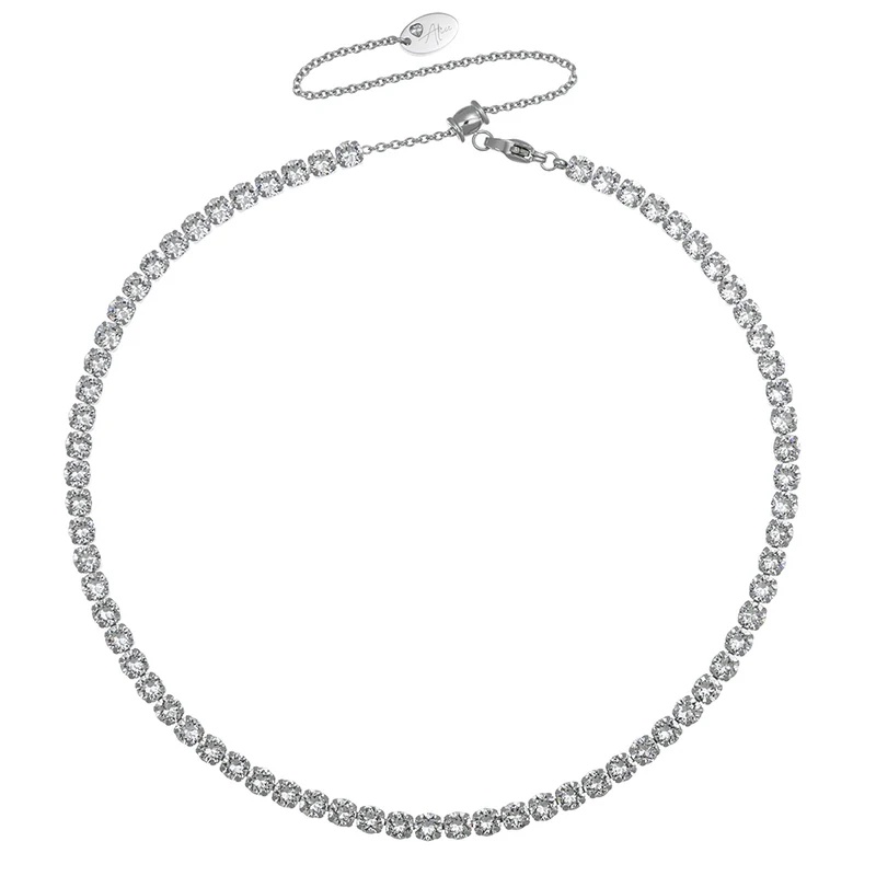 CRYSTalp Tenisový choker s krystaly Swarovski Alice 12420.CRY.E