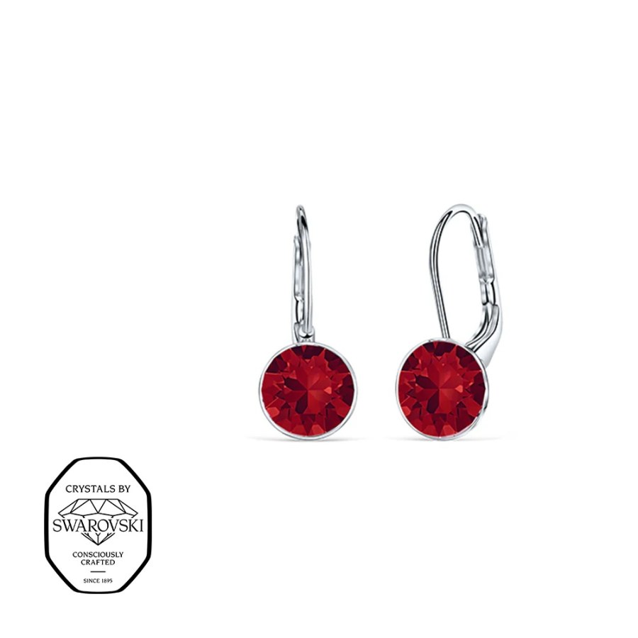 CRYSTalp Visací náušnice s krystaly Swarovski Diana 4119.LSI.E