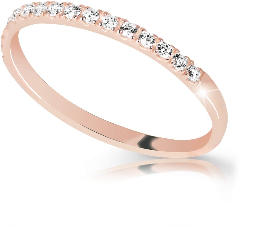 Cutie Jewellery Krásný třpytivý prsten Z6739-10-X-4 51 mm - Prsteny Prsteny s kamínkem