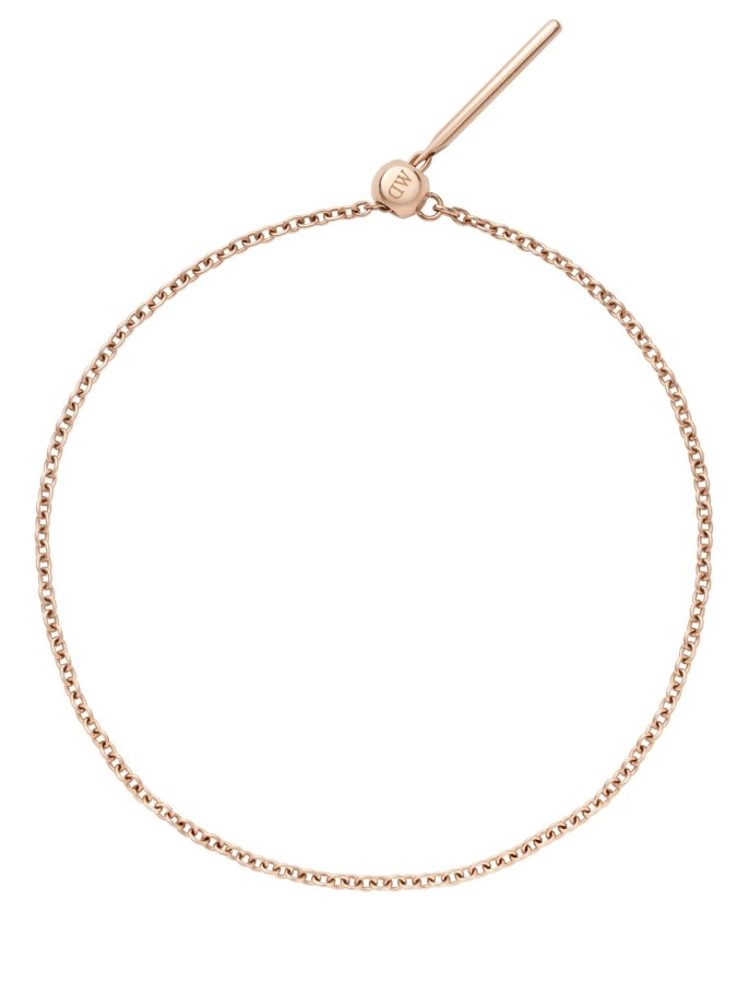 Daniel Wellington Dámský pozlacený náramek na přívěsky Rolo Charms DW00400392 - Náramky Řetízkové náramky