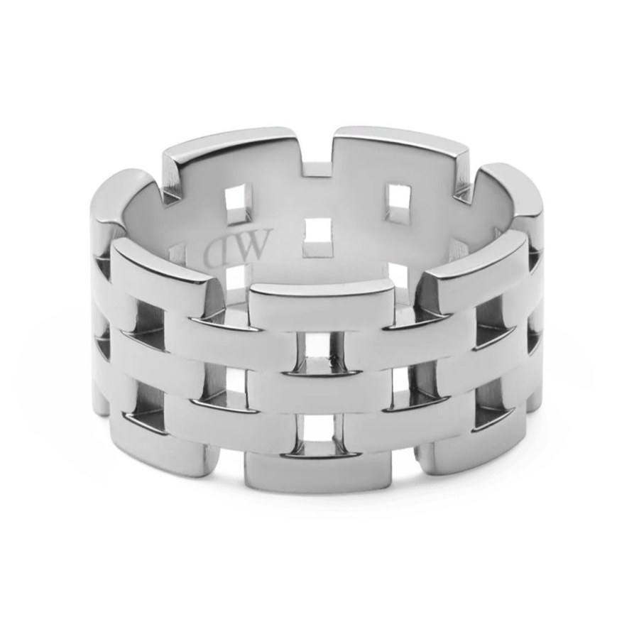 Daniel Wellington Designový ocelový prsten 5-Link DW0040103 56 mm Daniel Wellington Designový ocelový prsten 5-Link DW0040103 56 mm - Prsteny Prsteny bez kamínku