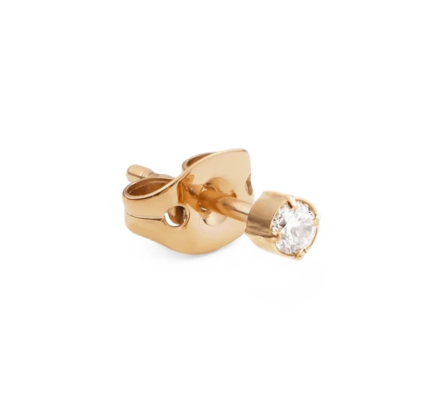 Daniel Wellington Drobná single náušnice s krystalem DW00400869 Daniel Wellington Drobná single náušnice s krystalem DW00400869 - Náušnice Asymetrické náušnice