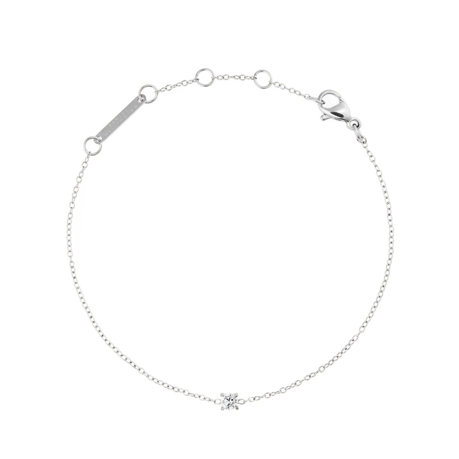 Daniel Wellington Elegantní náramek s&nbsp;kubickými zirkony Mirelle DW00401960 - Náramky Řetízkové náramky