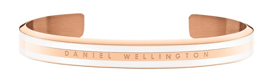 Daniel Wellington Elegantní pevný bronzový náramek Slim Emalie Elan DW0040006 S: 15,5 cm - Náramky Pevné náramky