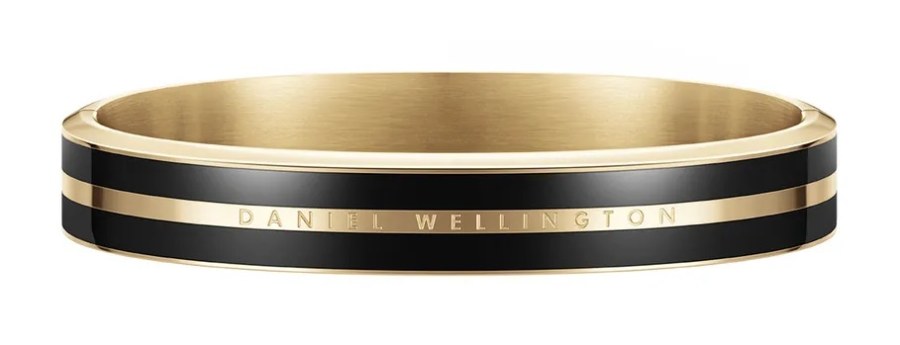 Daniel Wellington Elegantní pevný pozlacený náramek Emalie Infinite DW0040030 S: 15,5 cm - Náramky Pevné náramky