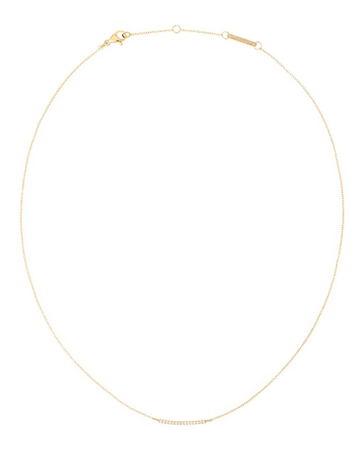 Daniel Wellington Elegantní pozlacený náhrdelník s kubickými zirkony Mirella DW00401632 - Náhrdelníky Náhrdelníky s kameny