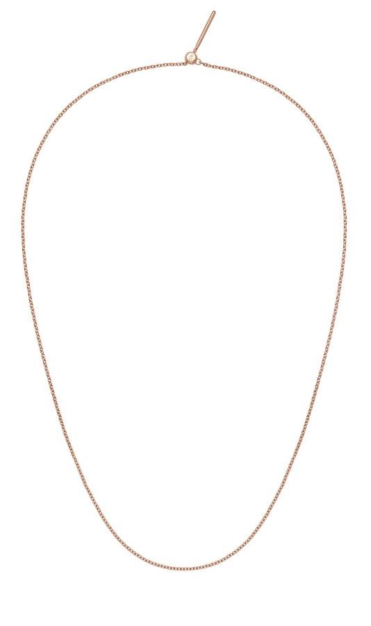 Daniel Wellington Jemný pozlacený řetízek Rolo Charms DW00400396 Daniel Wellington Jemný pozlacený řetízek Rolo Charms DW00400396 - Řetízky