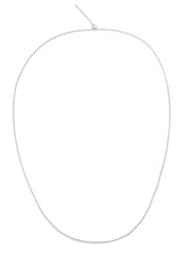 Daniel Wellington Jemný stříbrný řetízek Rolo Charms DW00401046 - Řetízky