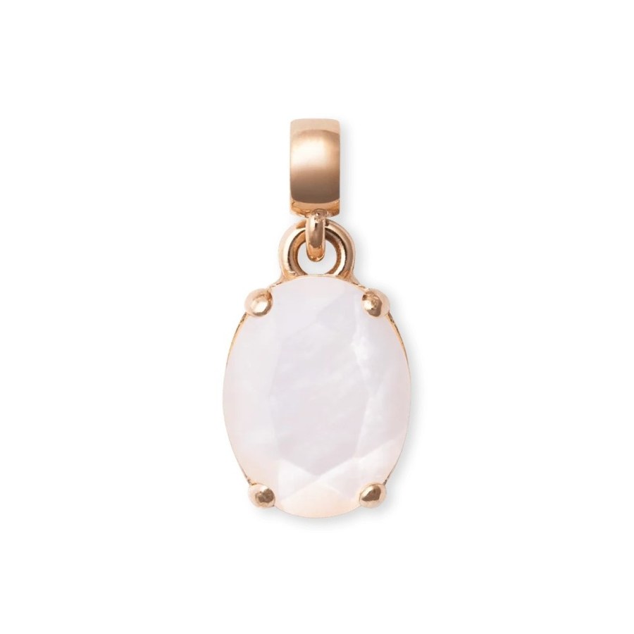 Daniel Wellington Krásný bronzový přívěsek s perletí Mother of Pearl DW00401460 Daniel Wellington Krásný bronzový přívěsek s perletí Mother of Pearl DW00401460 - Přívěsky a korálky