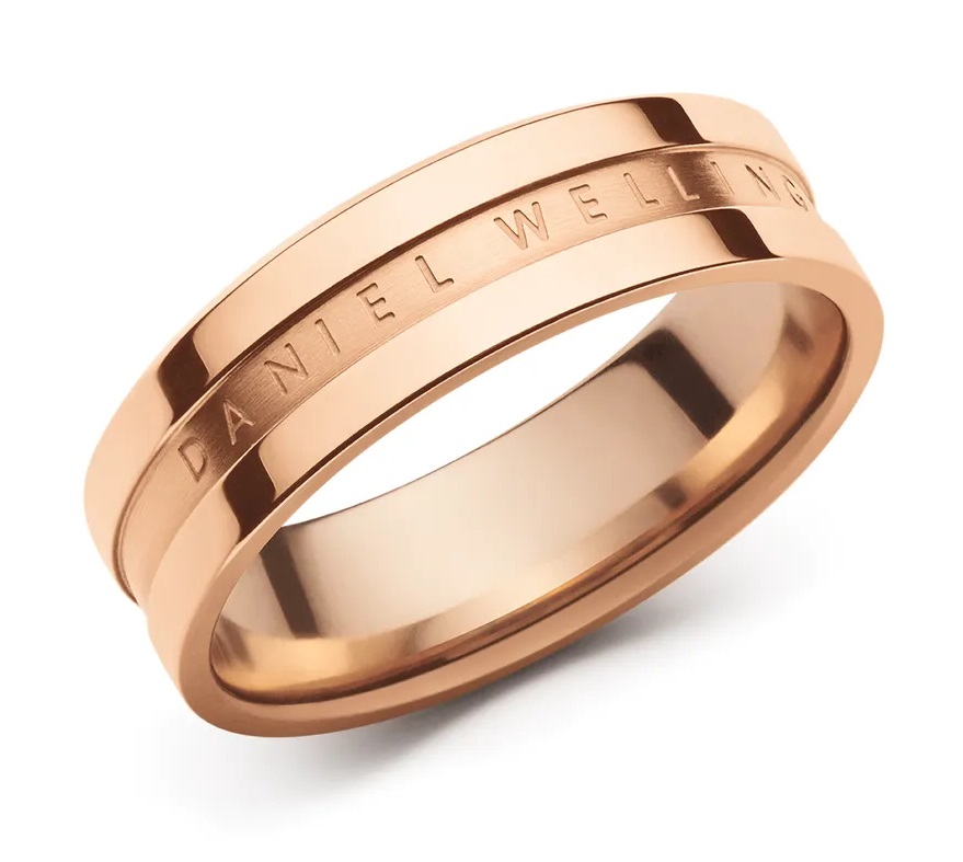 Daniel Wellington Módní bronzový prsten Elan DW0040008 48 mm - Prsteny Prsteny bez kamínku