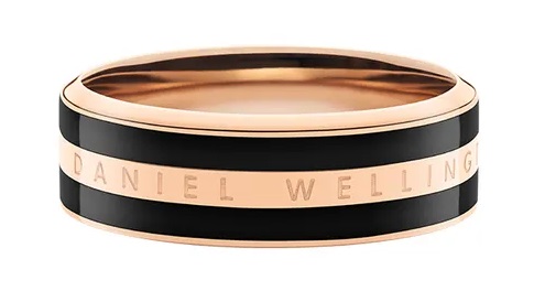 Daniel Wellington Módní bronzový prsten Emalie DW004003 56 mm - Prsteny Prsteny bez kamínku