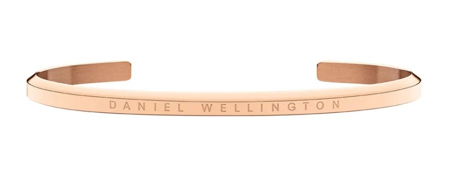 Daniel Wellington Módní pevný bronzový náramek Classic DW0040000 S: 15,5 cm - Náramky Pevné náramky