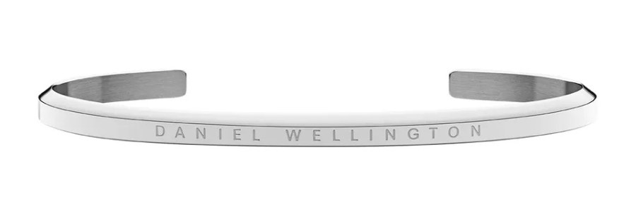 Daniel Wellington Módní pevný ocelový náramek Classic DW0040000 L: 18,5 cm - Náramky Pevné náramky